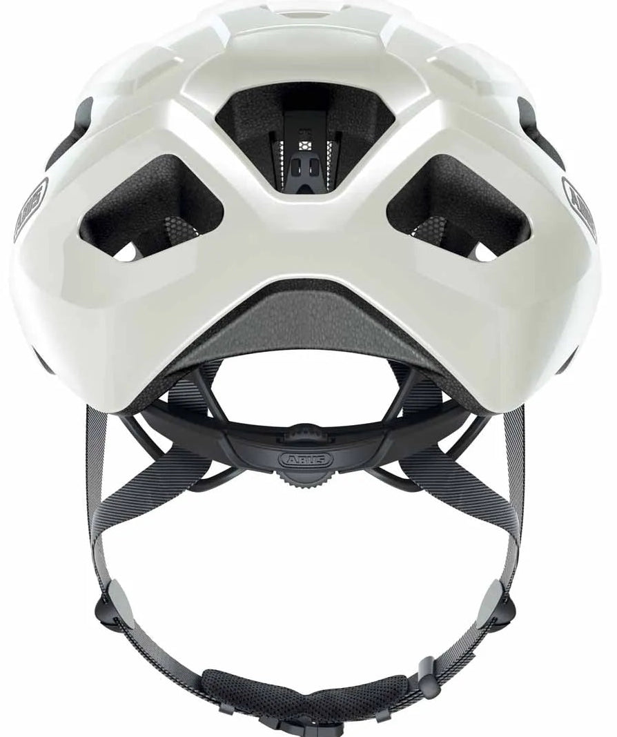 Abus Macator Pearl White Helmet