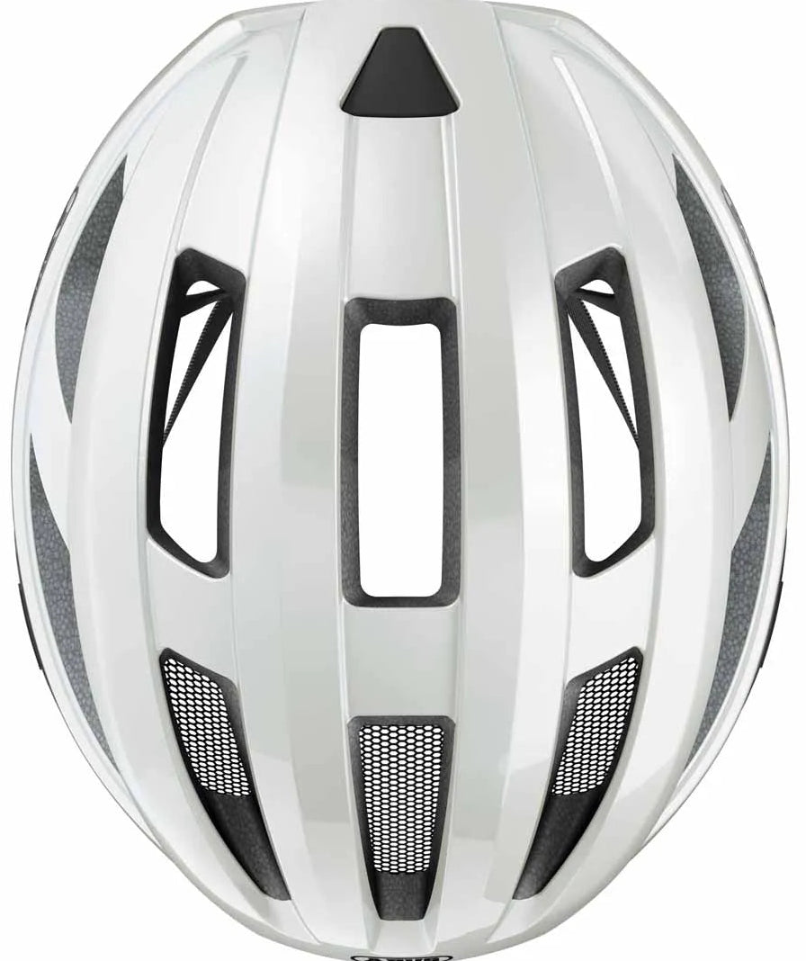 Abus Macator Pearl White Helmet