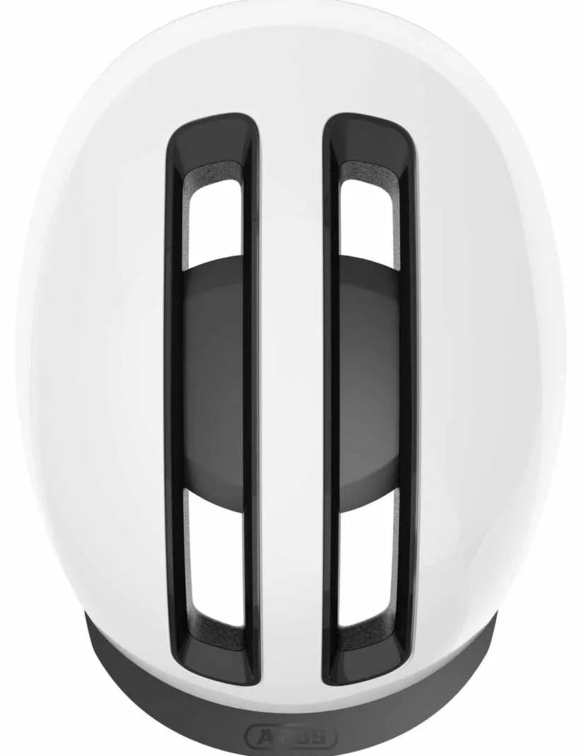 Abus HUD-Y Shiny White Helmet