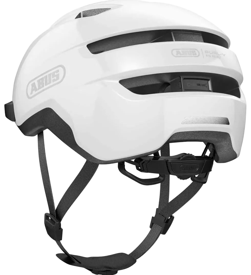Abus PURL-Y Shiny White Helmet