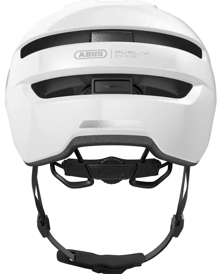 Abus PURL-Y Shiny White Helmet