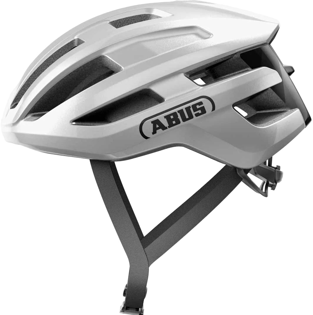 Abus PowerDome Gleam Silver Helmet