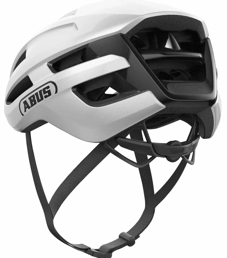 Abus PowerDome Gleam Silver Helmet
