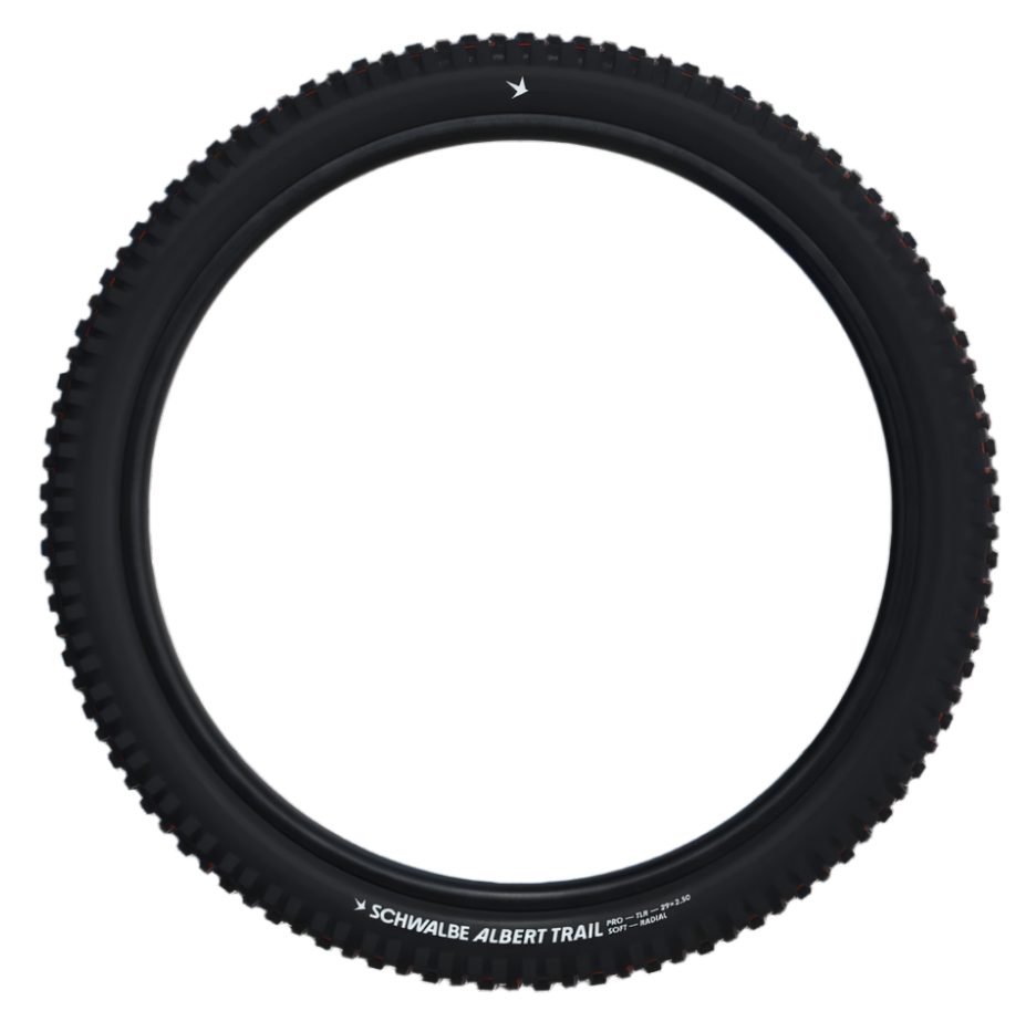 Schwalbe Albert 27.5 x 2.60 Gravity PRO Radial  Soft Compound TUBELES