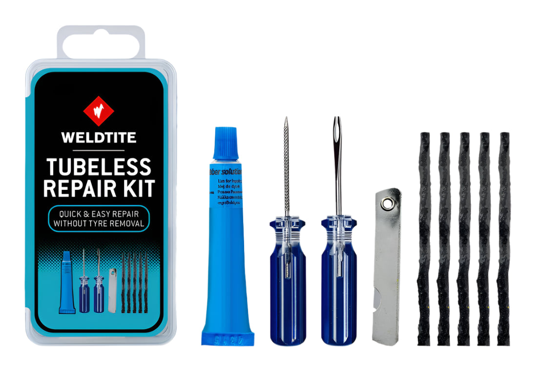 Weldtite Tubeless Repair Kit External Use (12-Pack)