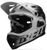 Bell SUPER DH SPHR Matte Black/White Helmet