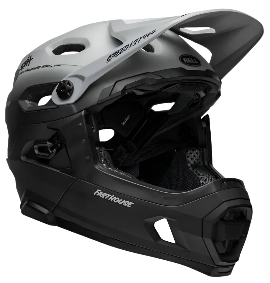 Bell SUPER DH SPHR Matte Grey/Black FH Helmet
