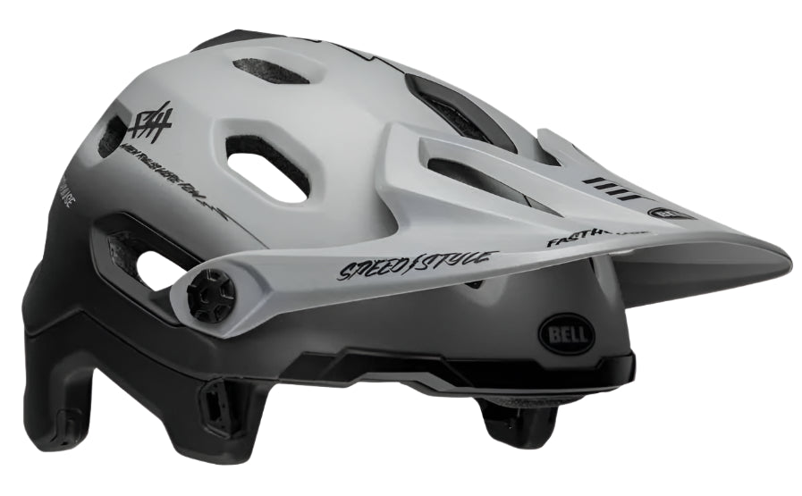 Bell SUPER DH SPHR Matte Grey/Black FH Helmet