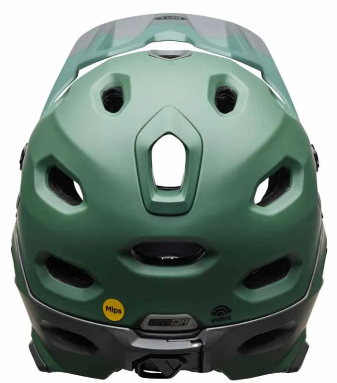 Bell SUPER DH SPHR Matte Green Helmet