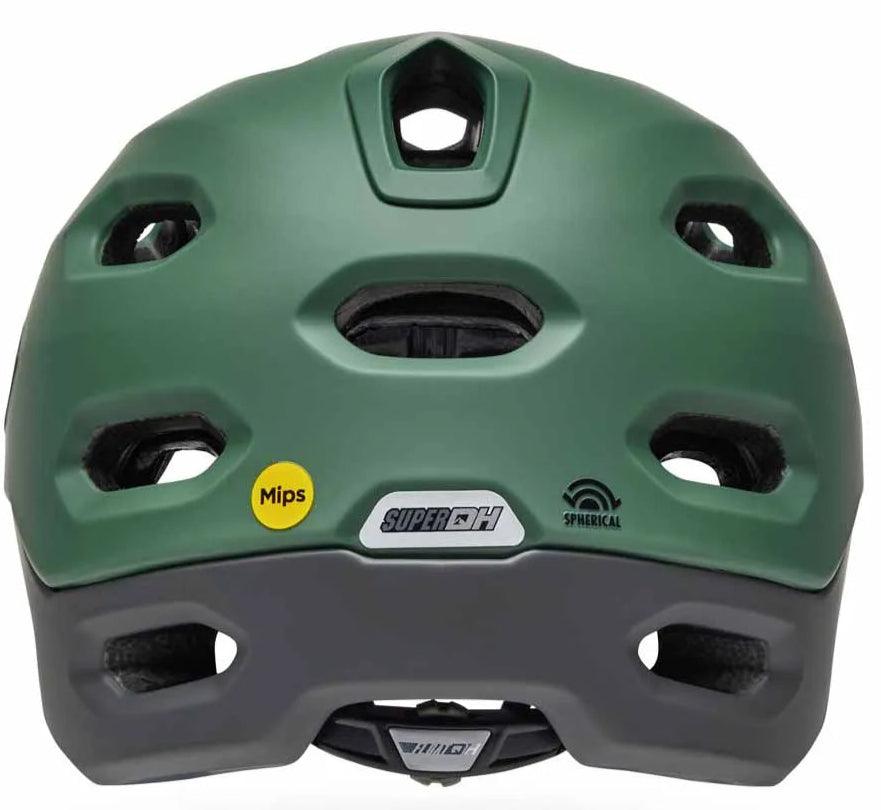 Bell SUPER DH SPHR Matte Green Helmet