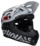 Bell Super DH Spherical MIPS Helmet Black/White Fasthouse Large - Clearance