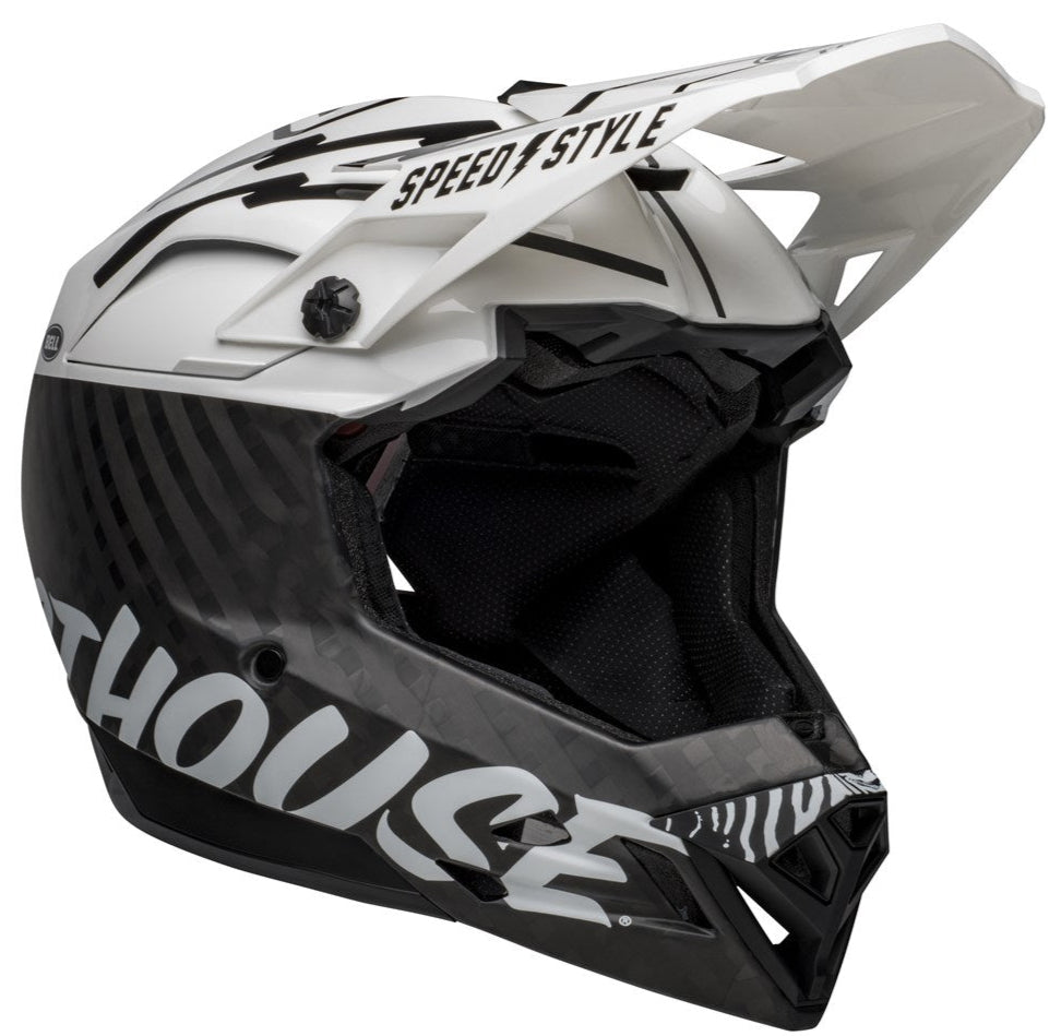 Bell Full-10 Spherical MIPS Helmet White/Black Fasthouse Medium - Clearance