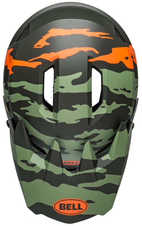 Bell Sanction 2 DLX MIPS Helmet Ravine Matte Green/Orange - Clearance