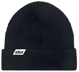 Slicy Fisherman Beanie Black Hat