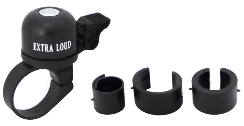 Bikecorp Bell Alloy Black X-Loud Bell