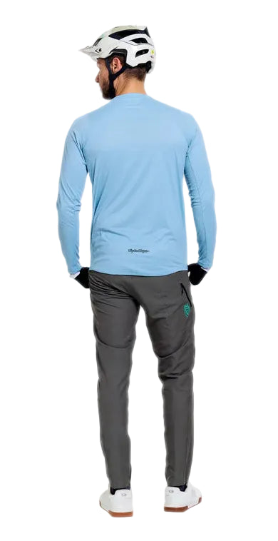 Troy Lee Designs Skyline Pro Pant Mono Army BACK FACING MODEL 