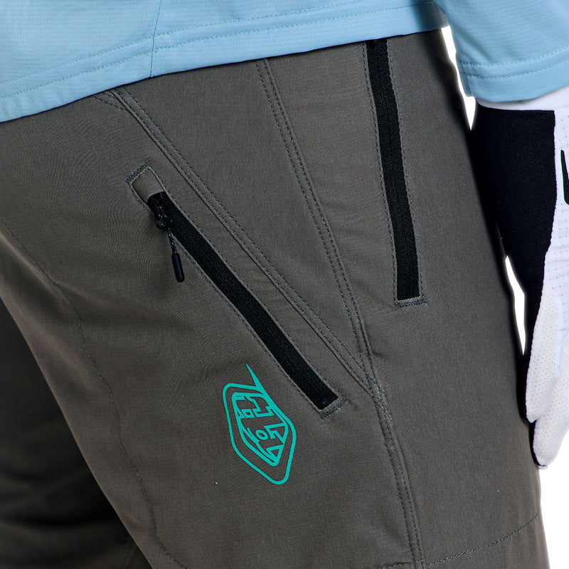 Troy Lee Designs Skyline Pro Pant Mono Army ZIPPER 