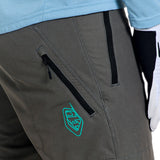Troy Lee Designs Skyline Pro Pant Mono Army ZIPPER 