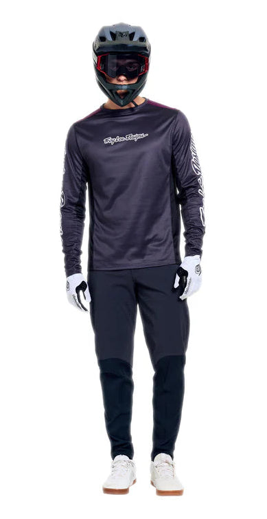Troy Lee Designs Stage Pant Mono Carbon FRONT FACING MODEL 