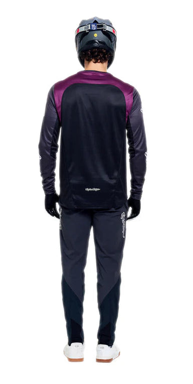 Troy Lee Designs Stage Pant Mono Carbon BACK FACING MODEL 