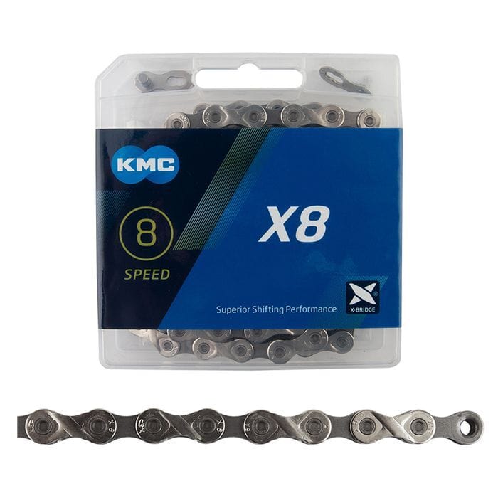KMC X8 8 Speed 116 Links Chain