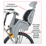 Beto Baby Seat Deluxe W/Rack - Suit 700C