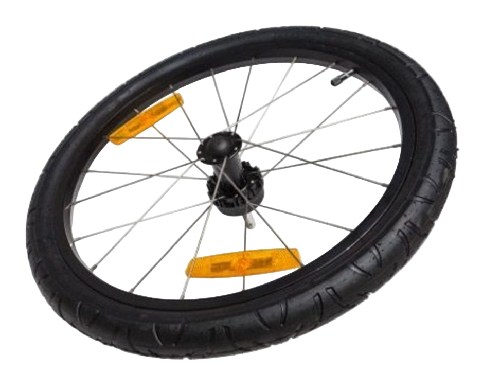 Burley 20" Alloy Wheel Assembly with PB Axle Black