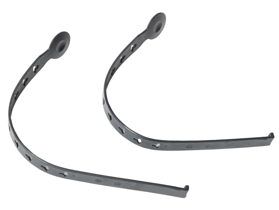 Burley Dash Foot Strap Set Black