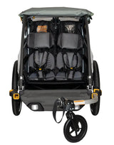 Burley D'Lite X Double Green Bike Trailer