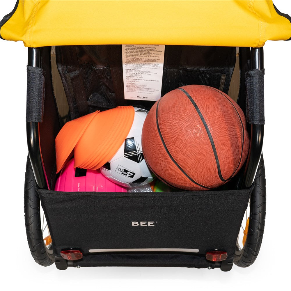 Burley Bee Single Yellow 2023 Bike Trailer