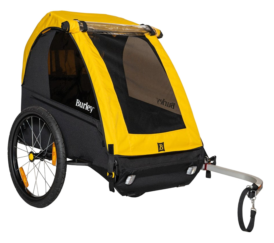 Burley Bee Double Yellow 2023 Bike Trailer