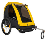 Burley Bee Double Yellow 2023 Bike Trailer