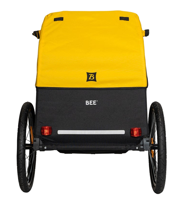 Burley Bee Double Yellow 2023 Bike Trailer