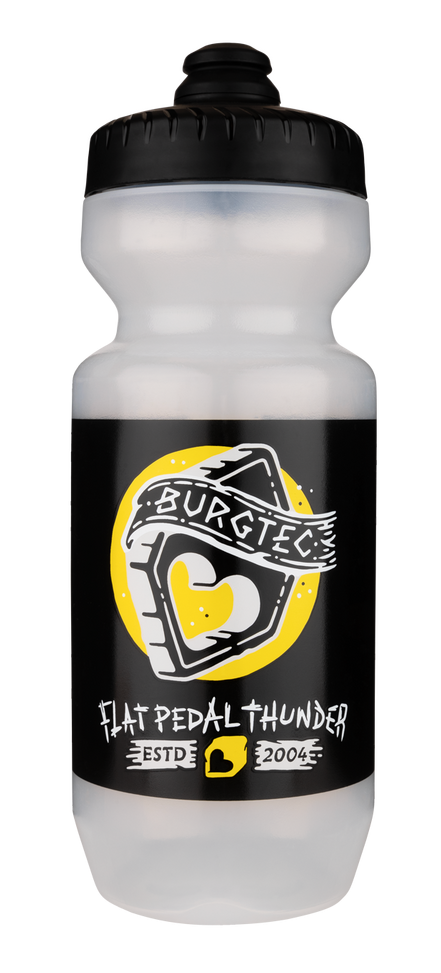 Burgtec Guzzle Water Bottle - Flat Pedal Thunder