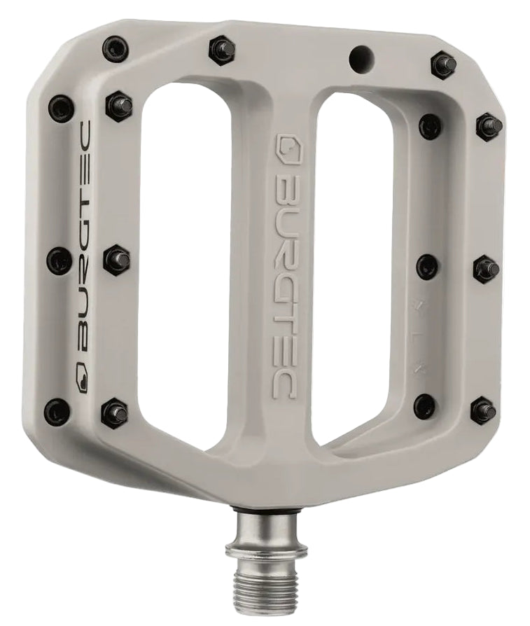 Burgtec MK4 Composite Flat Pedals NASA Grey