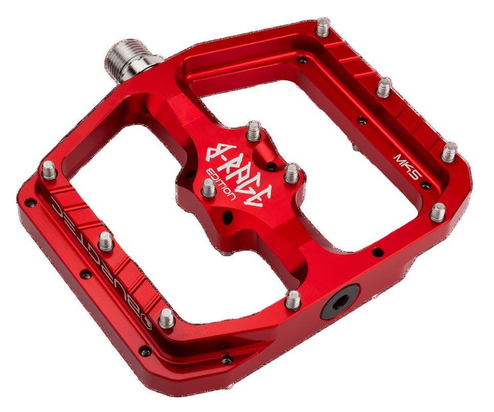 Burgtec Penthouse Flat MK5 B-Rage Edition Bike Pedals