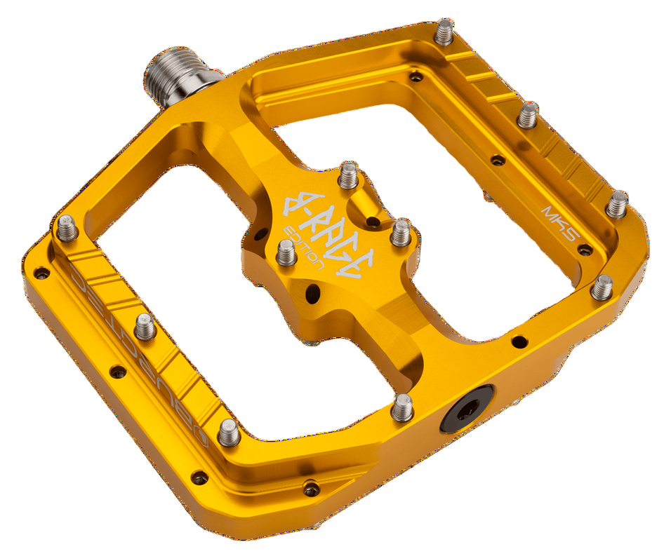 Burgtec Penthouse Flat MK5 B-Rage Edition Bike Pedals