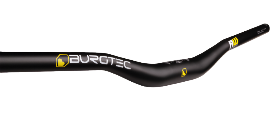 Burgtec Ride Wide Alloy Bar 35mm 800mm Rise:22.5mm Black