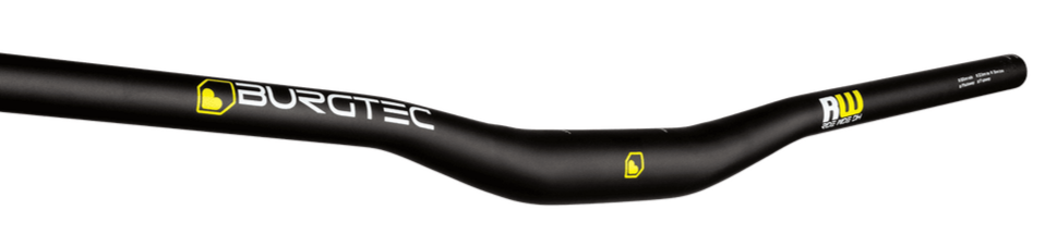 Burgtec Ride Wide DH Alloy Handlebar - 35mm Clamp - 22.5mm Rise