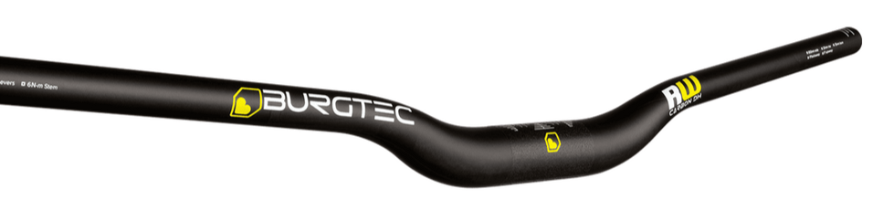 Burgtec Ride Wide Carbon DH Handlebar - 35mm Clamp - 30mm Rise