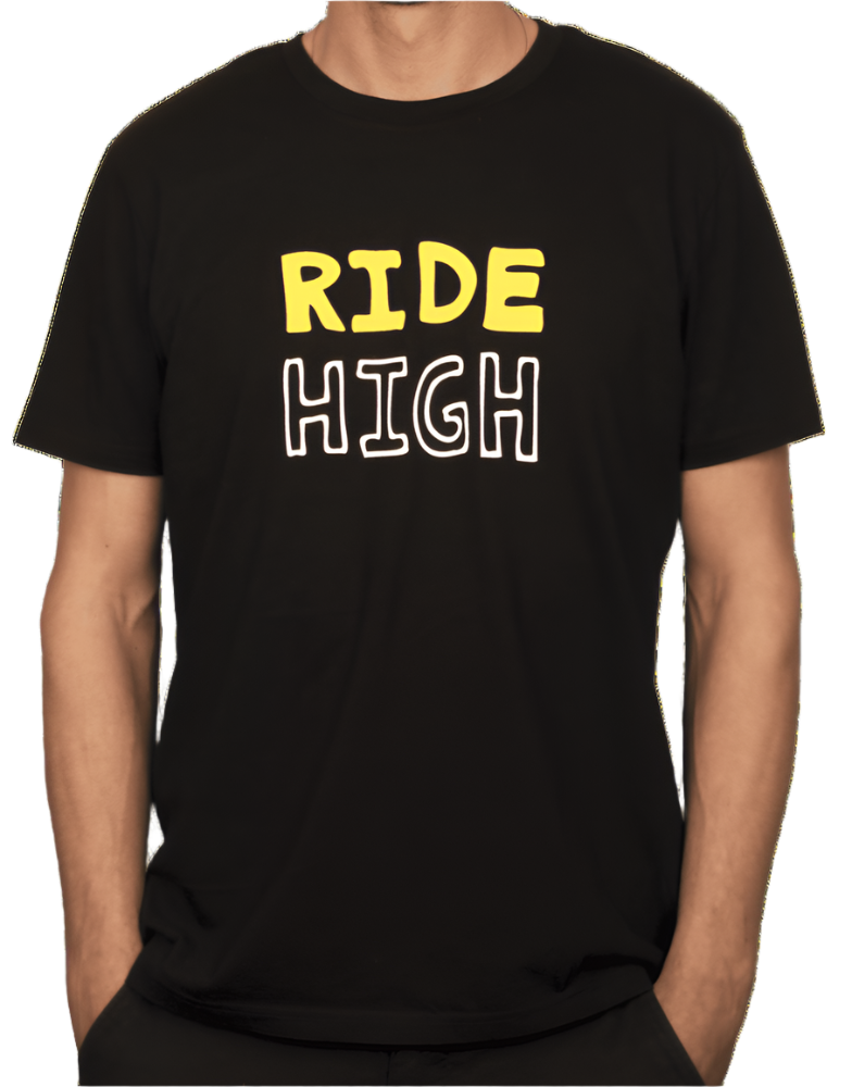 Burgtec Ride High Tech T-Shirt Black/Yellow