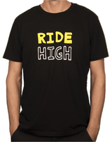 Burgtec Ride High Tech T-Shirt Black/Yellow