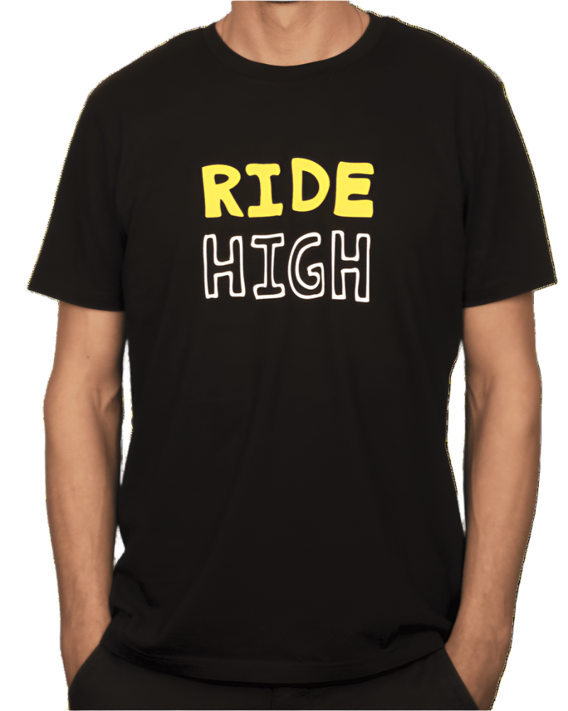 Burgtec Ride High Tech T-Shirt Black/Yellow