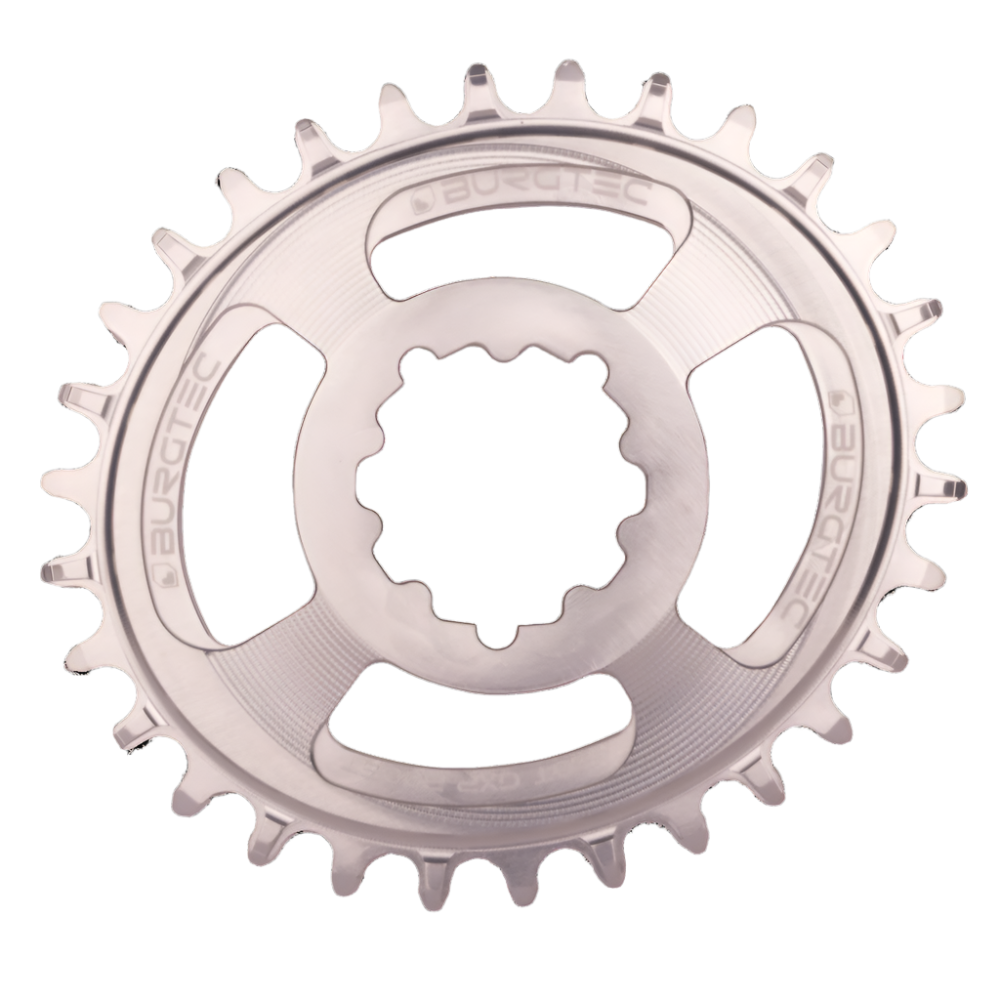 Burgtec Thick-Thin GXP 3mm Offset Direct Mount Oval Chainring