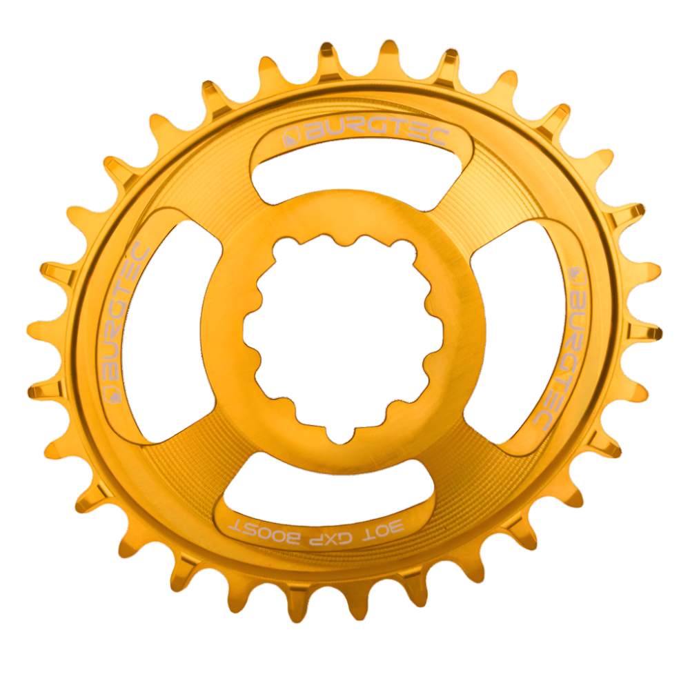 Burgtec Thick-Thin GXP 3mm Offset Direct Mount Oval Chainring