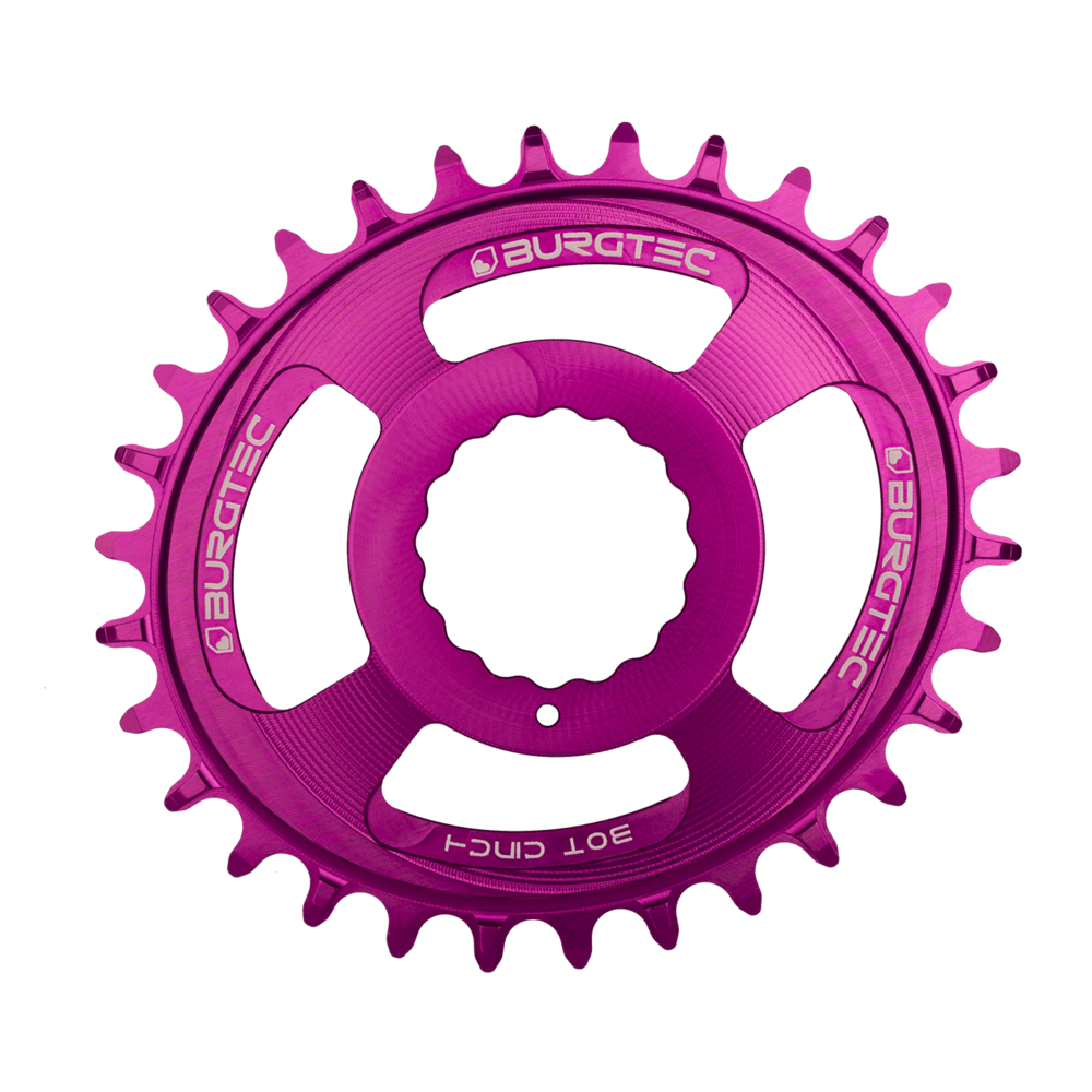 Burgtec Thick-Thin Race Face Cinch Direct Mount Oval Chainring