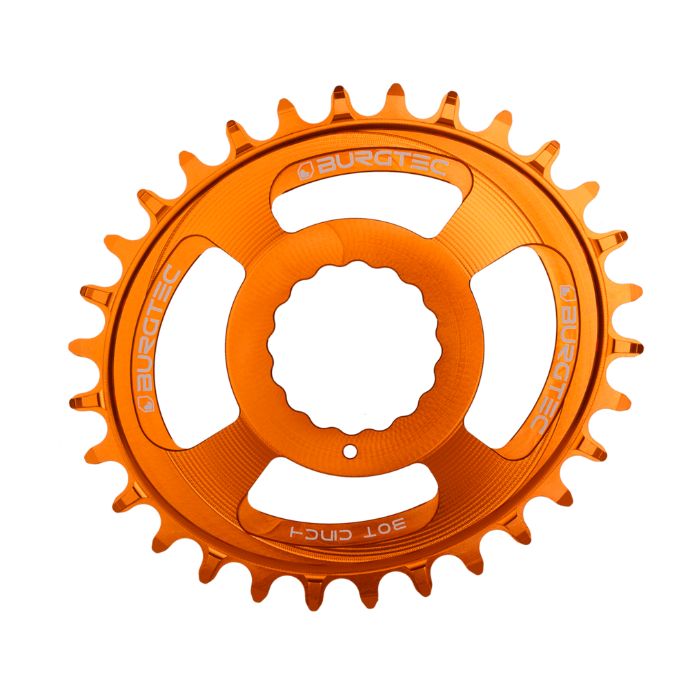 Burgtec Thick-Thin Race Face Cinch Direct Mount Oval Chainring