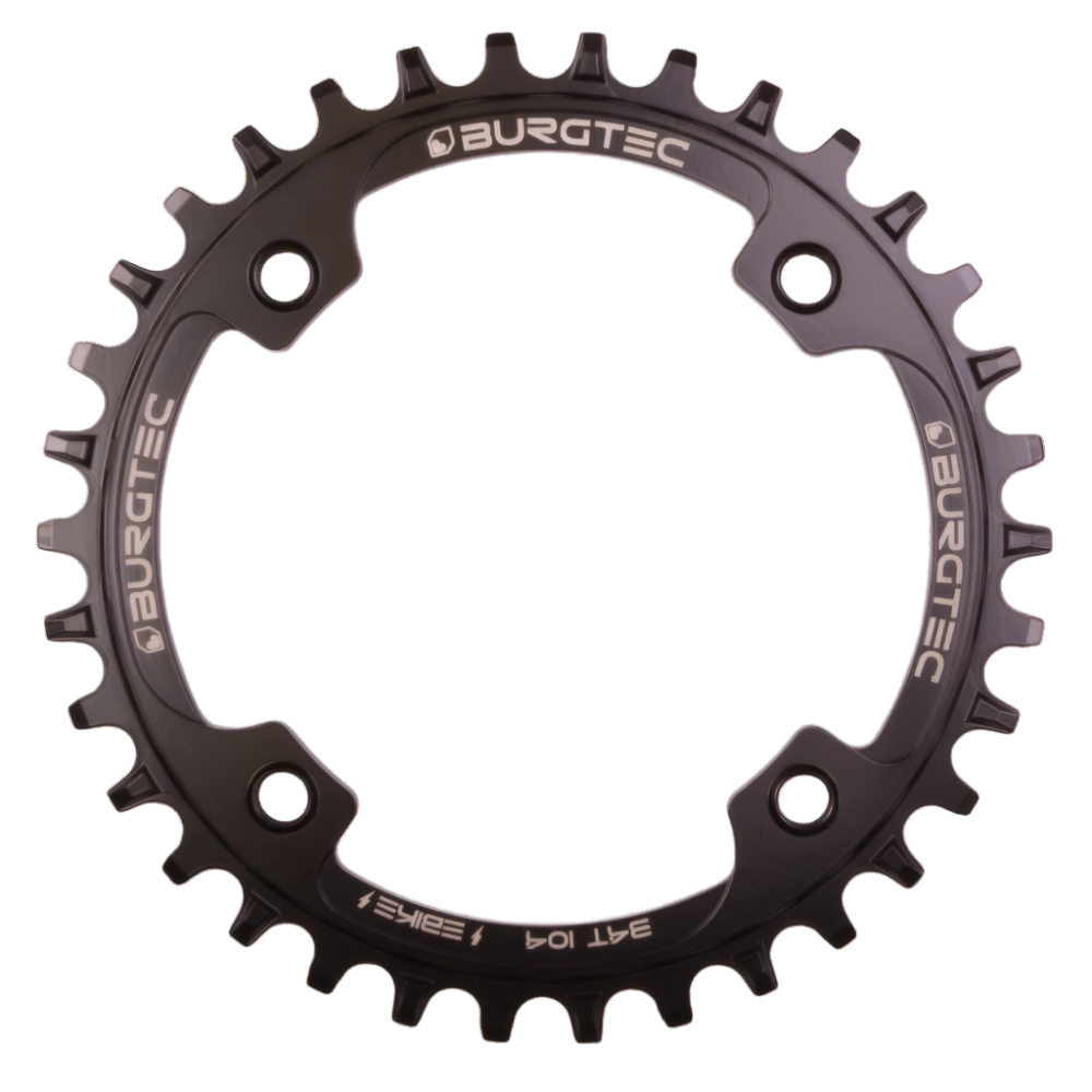 Burgtec Thick-Thin 104mm BCD Inside Fit E-Bike Steel Chainring