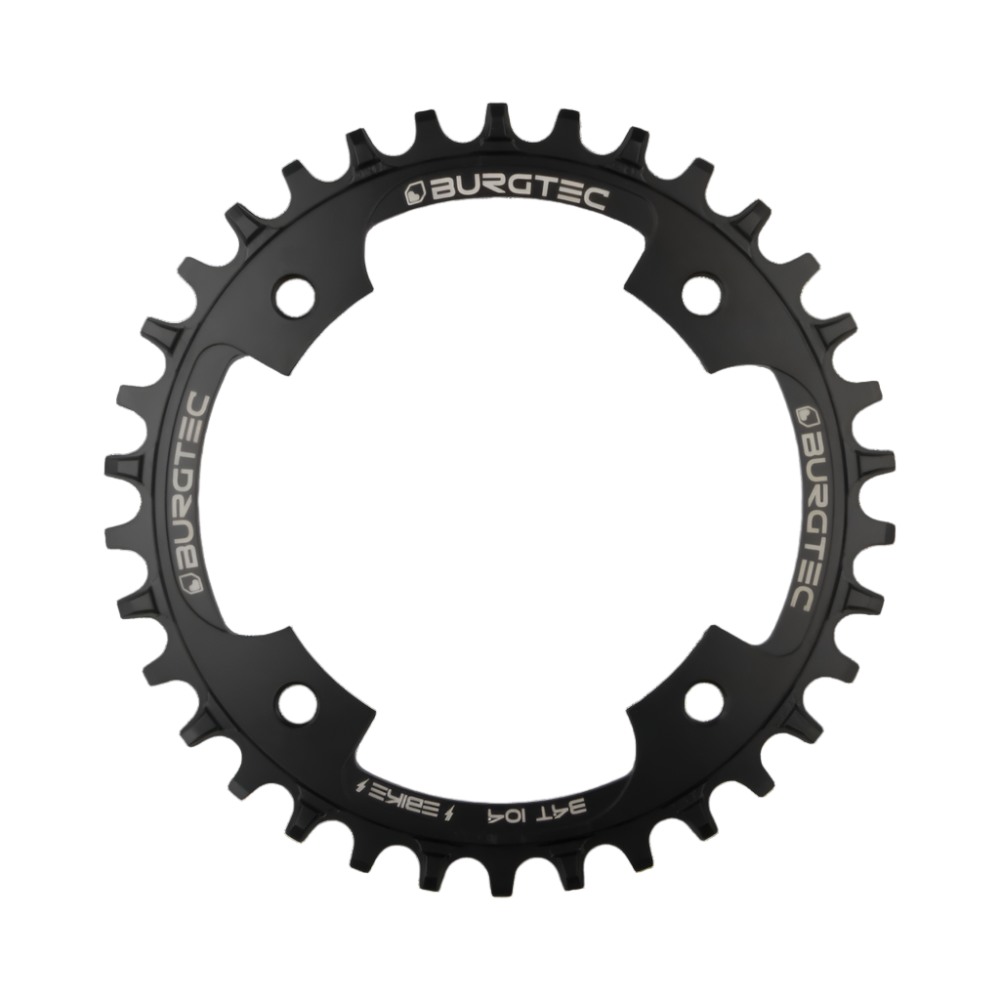 Burgtec Thick-Thin 104mm BCD Outside Fit E-Bike Steel Chainring