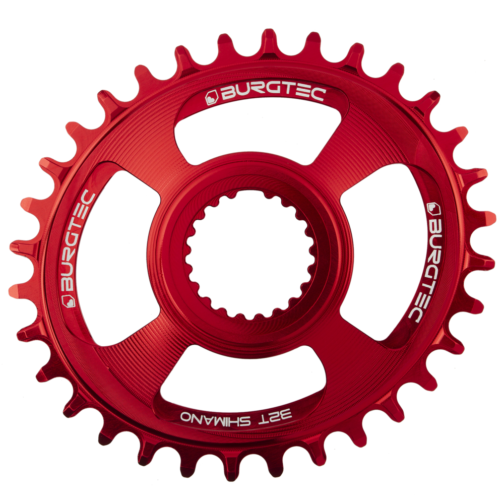 Burgtec Thick-Thin Shimano Direct Mount 12-Speed Oval Chainring